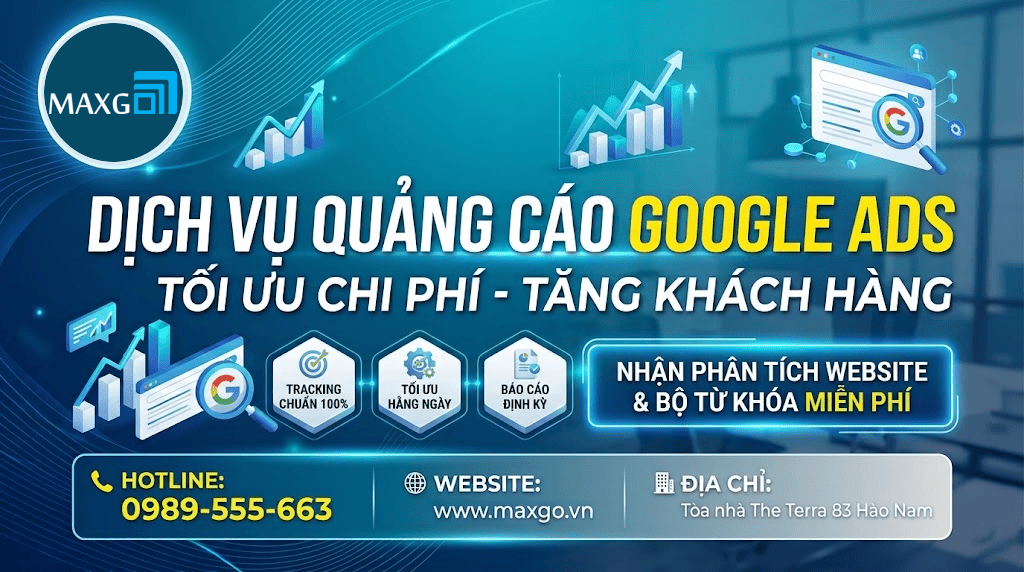 Dịch vụ quảng cáo Google Ads tại MAXGO